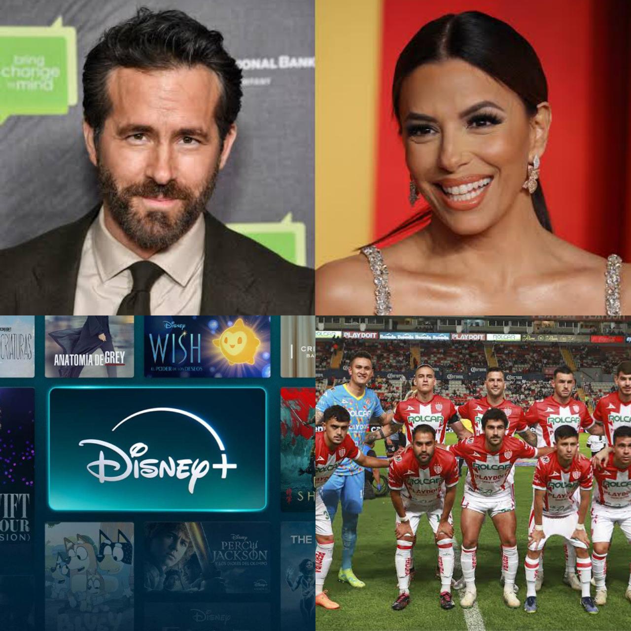 EVA LONGORIA Y RYAN REYNOLDS TRAEN LA HISTORIA DEL NECAXA A DISNEY+