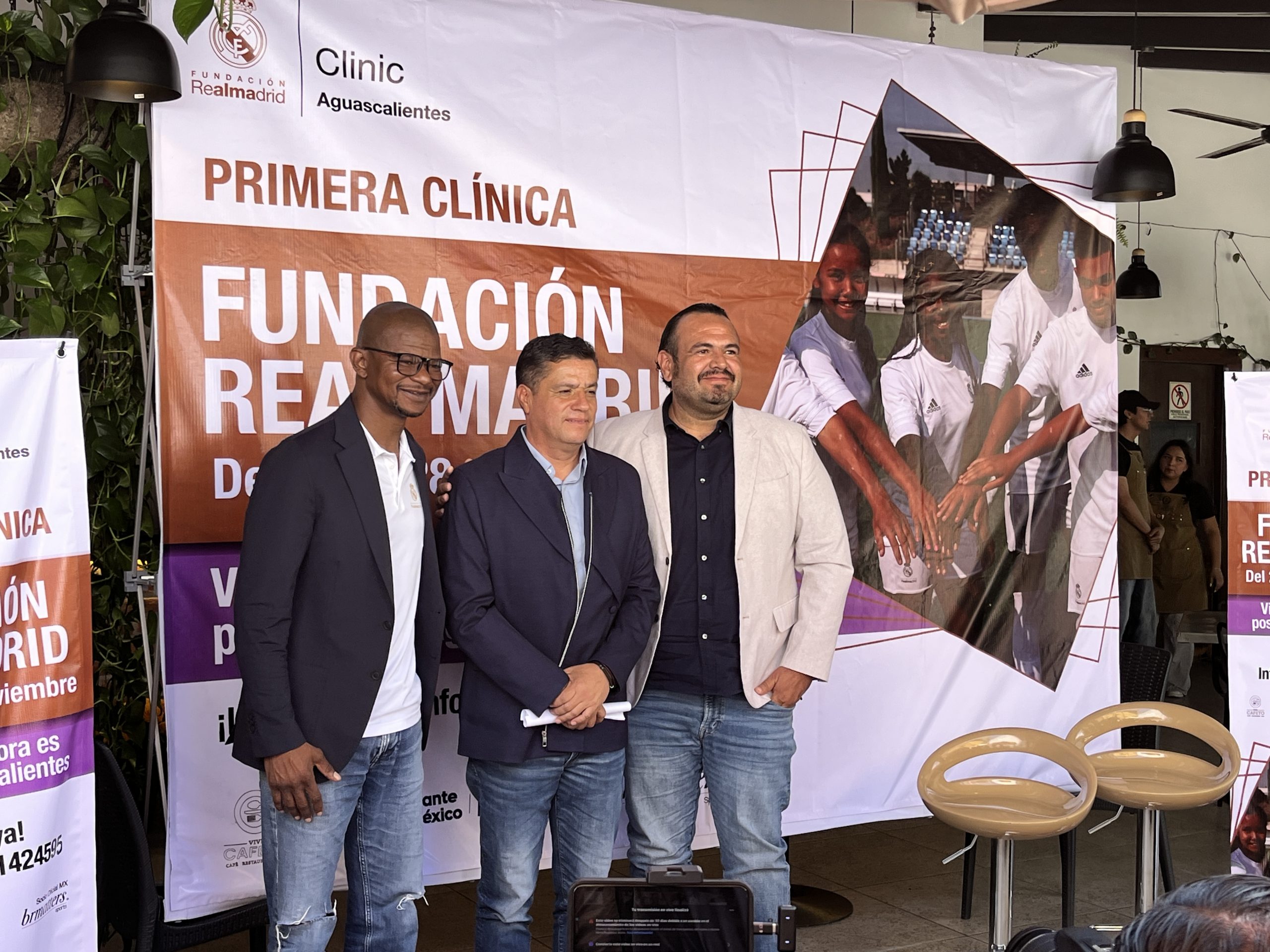 FUNDACIÓN REAL MADRID LLEGA A AGUASCALIENTES CON SU PRIMERA CLÍNICA DE FUTBOL